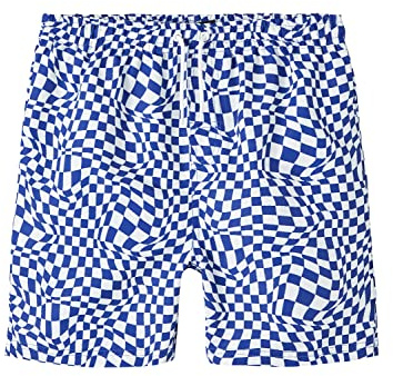 NAME IT Boy's NLMZIMMI Shorts Box badshorts, Bluing, 152, Blomma, 152 cm