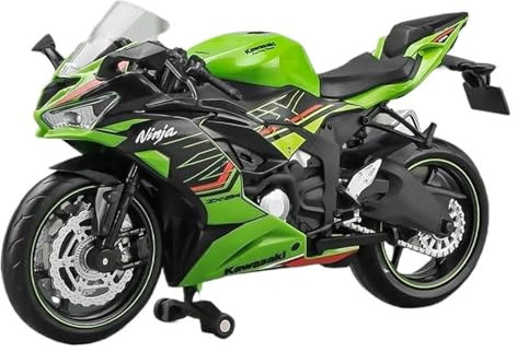 Miniatur Motorfahrzeug Modelle 1:12 Für Kawasaki Ninja ZX6R ZX-6R Motorrad Modell Fahrzeug Sammlung Autobike Mode Motorrad Modell Druckguss-Nachbildung