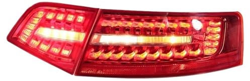 Generisch Rücklichtbaugruppe Rückleuchten für A6 C6 S6 für Quattro RS6 für Limousine für Limousine 2009 2010 2011 Rückleuchte Rückfahrleuchte Bremsleuchte Blinker Auto-Rücklichtabdeckung(Right side)
