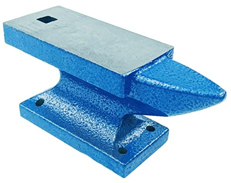 Enclume en fer pour banc - Enclume en fonte - Corne ronde - Outil de bijoutier pour la fabrication de bijoux