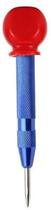 SROUPSUTKK Punzón central automático for carpintería general, taladro for metal, punzón for resorte ajustable, herramientas manuales for, madera y vidrio broca(Blue B)