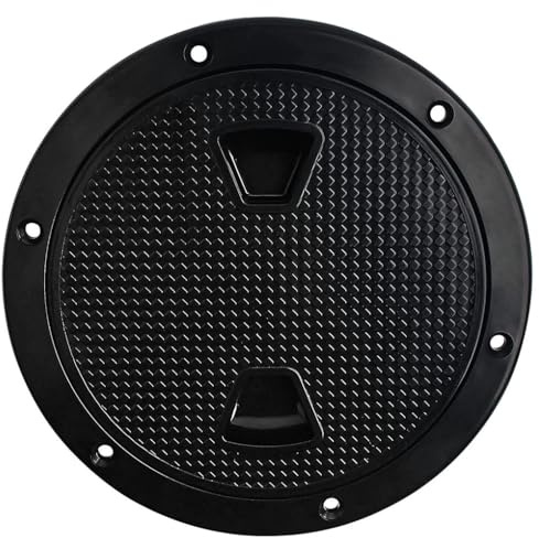 AMSLSIU Portello di ispezione della Barca Piastra del Ponte di plastica Portatile Yacht RV Coperchio Staccabile Forniture Ricambio per Barche Portatili