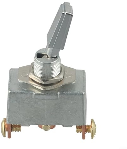 Interruttore a levetta, resistente per interruttore a levetta, 50 A 12 V CC, 3 posizioni, interruttore elettrico marino automobilistico, alta corrente nominale