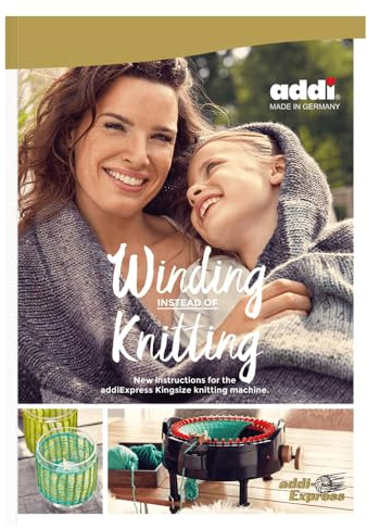 Addi Express Kingsize Machine Addi Book Knitting Without Winding, One Size