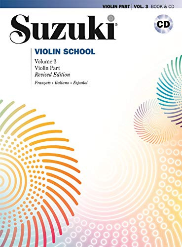 Suzuki violin school 3 ( italian/french/spanish ) - recueil + cd: Vol. 3