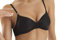 SÌèLEI, Reggiseno con Coppe Graduate, Realizzato in Morbida Microfibra, con Finiture Invisibili e Senza Ferretto, Designed in Italy, Color Nero, Taglia 2B