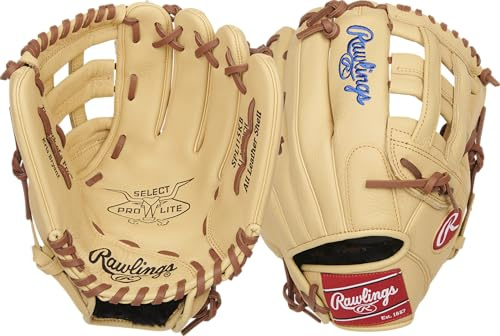 Rawlings | SELECT PRO LITE Youth Baseball Glove | Right Hand Throw | Kris Bryant | 11.5