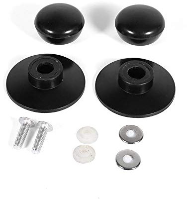 Samfox 2 Pcs Pot Lid Knob, Universal Replacement Pan Lid Cover Knobs, Kitchen Cookware Knob Handle, Bakelite Circular Handgrip Knobs