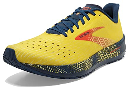 Brooks Herren Gymnastikschuhe Laufschuh, Gelb Maize Titan Cherry Tomato, 43 EU