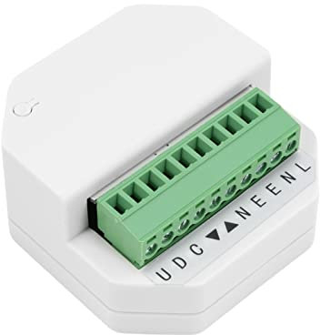 3T-MOTORS WiFi-Empfänger UPW, ermöglicht Rolladenmotor Steuerung per Funk mit Smartphone und Taster, Kompatibel mit Google Assistent, Amazon Alexa, IFTTT und SIRI, Unterputz-Einbau