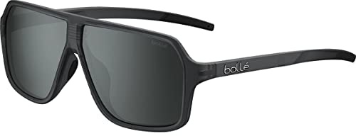 bollé Prime Black Crystal Matte-TNS Polarized Solglasögon, Vuxna Unisex, Mörk (Svart)