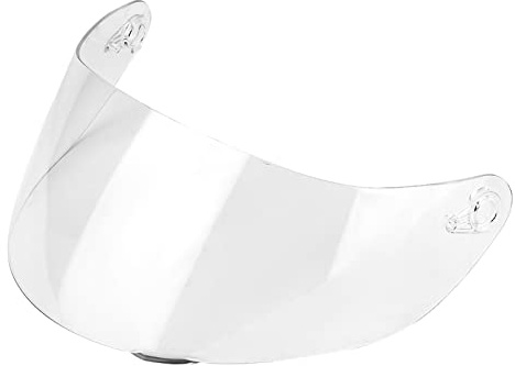 Visiera Casco Moto, Materiale PC con Buona Flessibilità, Visiera Trasparente per Casco Integrale, Adatto a Diversi Modelli e Utilizzi su Strada