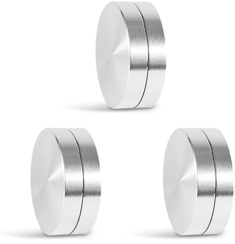 3 Stück 30mm Keramik-Trimmspinner, Metall Mini-Keramik-Wurfrad Polymer Ton Spinner Keramik Werkzeuge Trimmstabilisator