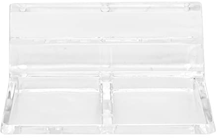Sunicon 20 Stück Aquarium-Glasabdeckungs-Clip, universelle Deckel-Clips, Acryl-Aquarium-Abdeckungs-Clip-Halter, Stützklemme, Zubehör für randlose Aquarien (8mm)