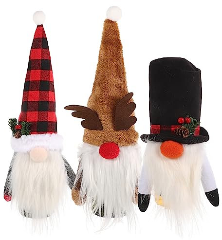Garneck 3stücke Flaschenüberzug Für Wein Weihnachtsdeko Zarte Flaschenhülle Weinaccessoire Ornament Weinflaschenhülle Dekorative Weinflaschenhülle Weihnachtliche Weindekorationen