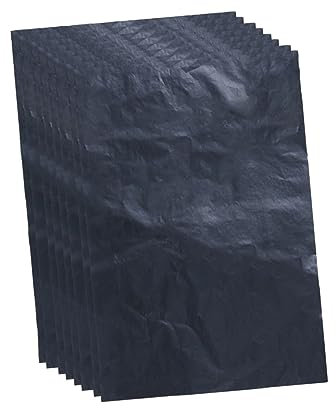 DIYEAH 150stücke Graphit-transferpapier Kohlepapier Schwarz Kohletransferpapier Für Kunst Handwerk Übertragung Von Bildern Holz Leinwand Papier Glas Metall Keramik Etc