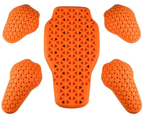 Soft Armors - Insertos para chaquetas con almohadilla protectora extraíble, equipo de protección de espuma de poliuretano, adecuado para motociclistas