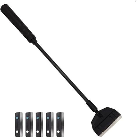 Algenkratzer - Aquarium Schaber Mit 5 Edelstahl Klinge - Aquarium Razor Reiniger Scraper Für Fish Reef Plant Glass Tank
