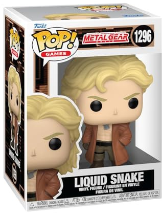 Funko POP! Games: Metal Gear Solid - Liquid Snake | Official Merch - Collectable Vinyl Figurine for Shelf Display - Birthday Gift Idea for Fans and Collectors