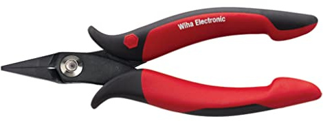 Wiha 56801 Elektronische Kurzzange, Präzisionszange, 14 cm