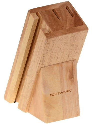 ECHTWERK Messerblock aus Holz für 3 Teile