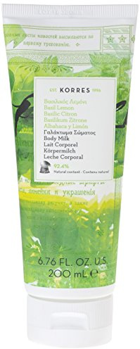 Korres Basil Lemon Körpermilch, 1er Pack (1 x 200 ml)