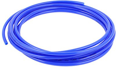 sourcingmap Tuyau Air Comprimé 6mm x 4mm Pneumatique Compresseur Air PU Tube Durite 4.5m Bleu
