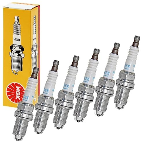 6 x NGK 2288 BKR6EK tändstift för BMW E36 320-328i E34 520-528i Z3 12129064619