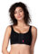 LIPOELASTIC PI Active - Compression Bra Post-Surgery | Sports Bra for Women | Post-Surgery Bra for Women with Front Closure Black
