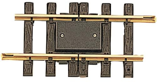 LGB – gerades Trenngleis 150 mm – 10152, gerades langes Gleiselement, Gleiserweiterung für Gartenbahn, Gleismaterial, Zubehör, Spur G, Maßstab 1:22,5