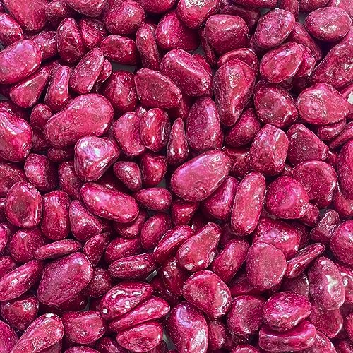 Eurosand Marbles 7-15mm gerundete Dekosteine 5 KG Fuchsia