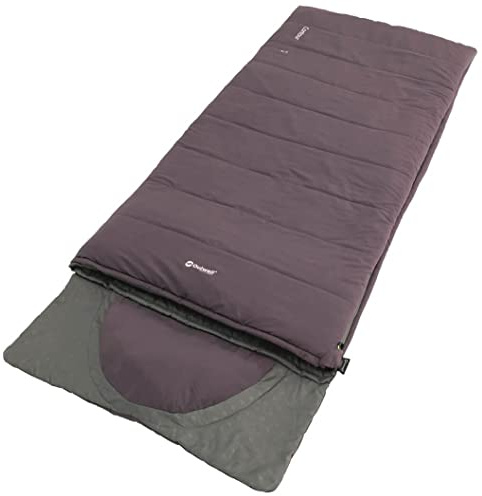 Outwell Contour Schlafsack, Dark Purple, rechts
