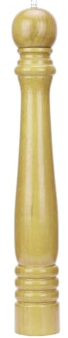 FYDRCC Molinillo de pimienta grande de madera de roble de 20 pulgadas, molinillo de pimienta gigante de 50 cm, núcleo de acero inoxidable, molinillo manual de pimienta para hotel, restaurante, madera