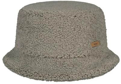 Barts W Teddybuck Grau - Stylischer warmer Damen Teddyfleece Winterhut, Größe One Size - Farbe Pale Army