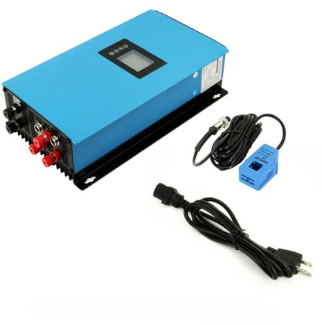 Aerogenerador 1000W Inversor Conexión Red Entrada 22V-65V Salida 220/230VAC para Equipo Energía Turbina Eólica Inversores con Dump-Load,Limiter Acoplados Red Sinusoidal Pura