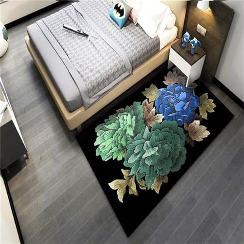 RUGMRZ Kinderzimmer Teppich Junge Nachtseite des Schlafzimmers Kamin deko Wohnzimmer Mehrfarbig lauferteppich Flur lang Teppich hell kinderzimmer Teppich Junge Anti rutsch teppich200x300CM