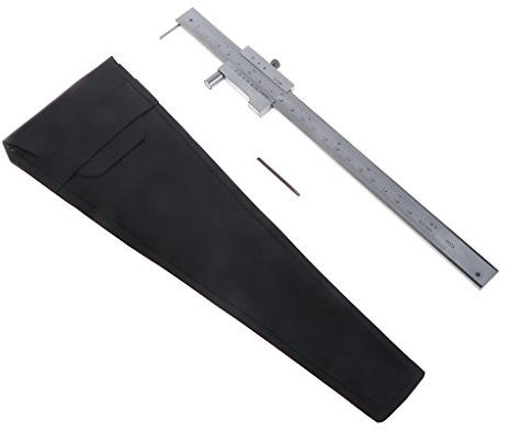 Edelstahl Parallel Markierungslehre Messschieber 200 Mm W/Anreißer Messgerät Dimensionsmessung Tiefe