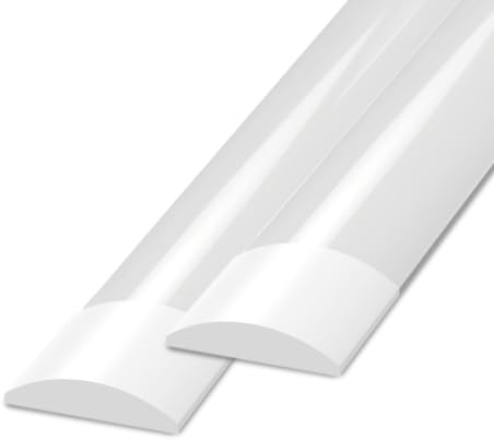 Ledvion - 2er Set, Feuchtraumleuchte LED, 120cm, ip20, 30W, 2400 Lumen, Neutralweiss, 4000K, Koppelbar, garagenbeleuchtung, werkstattbeleuchtung, kellerleuchte, deckenleuchte