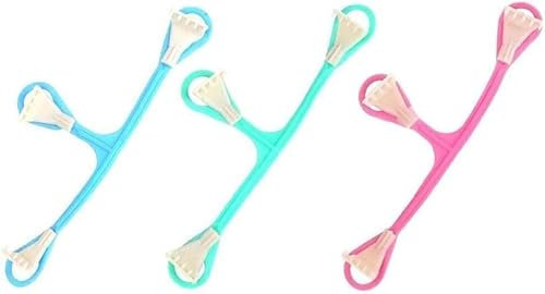 Windelclips 3 Stück Sicherer Klammern für Mull-Stoffwindeln (Universalgröße mit weichem Grip, Babyausstattung für Ökowindeln)