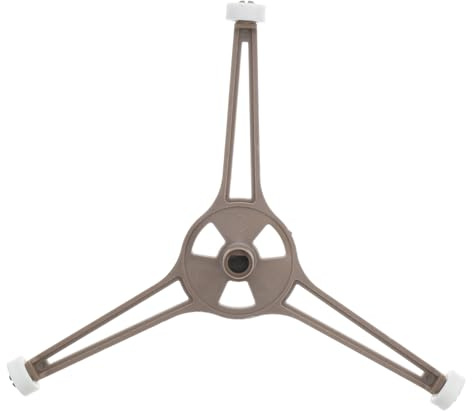 LIGIGWASH Drehteller und Zuverlässiger Halterung Dreiarm aus Kunststoff Mikrowellen mit Stabilem Einfachem Design für Braunen Mikrowellenteller in Küche