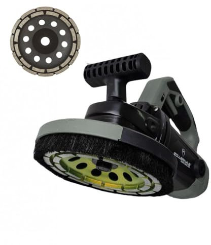 Zollernalb Piranha ZP2400 - Fresatrice per calcestruzzo, 150 mm, smerigliatrice per calcestruzzo, 2400 Watt High Power
