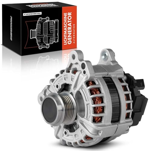 Frankberg Lichtmaschine Generator Benzin 1-Polig Kompatibel mit T.C.R.O.S.S C11 D31 Arona KJ7 KJP Golf VII 5G1 BE1 BE2 BQ1 Ibiza V KJ1 KJG Replace# 05E903026L