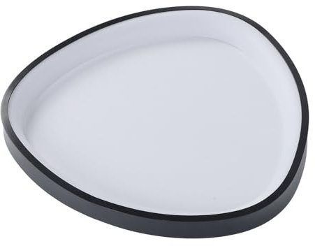 TIKATARER Luce a Soffitto a Sfioramento del Soffitto a Monte, Luce del a LED con 3 Colori Minimalista a Filo a Sfioramento del a Fiuto a Filo a Lampada per Bagno, Camera da Letto, Soggiorno, (BLACK)