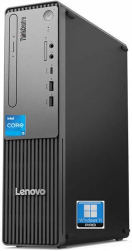 Lenovo ThinkCentre neo 50s Gen 5 Business Desktop Computer, Intel Core i5-14400, 32 GB RAM,1 TB SSD,Wi-Fi 6,Bluetooth 5.3,Small Form Factor,Win 11 Pro,Black