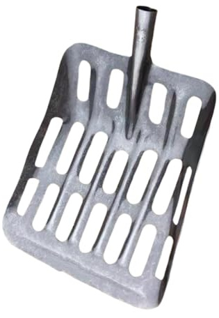F Fityle Setaccio per Terreno Che perde, setaccio per setacciatura, Accessorio con Impugnatura Comoda, Resistente all'Usura, per Giardino Manuale Cavo e, Buco Lungo