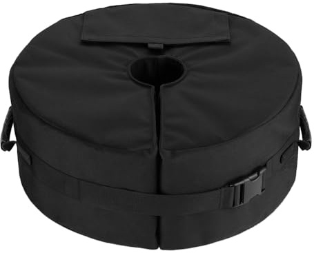 Outdoor Parasol Sandbag Weight – 46cm Advertising Display Shed Base, Windproof Wheel Bag, Fixed PP Holder | Heavy-Duty Stabilizing Support for Garden Umbrella Tent Event Canopy Stand Installation