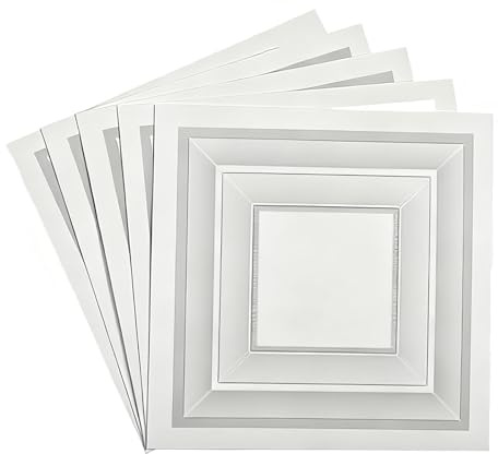 Pannelli Murali 3D 10/20/30 Pezzi Pannelli Decorativi in Schiuma PVC a Doppio Strato Impermeabile Facili da Strappare E Incollare Pannelli Adesivi Tagliabili Liberamente 15.7x15.7