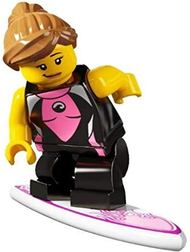 LEGO 8804 - Minifigur Surferin aus Sammelfigurenserie 4
