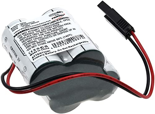 SPS de pile au lithium pour Panasonic Manganèse dioxyde de carbone de type BR-2/3agct4 a, Lithium, 6 V