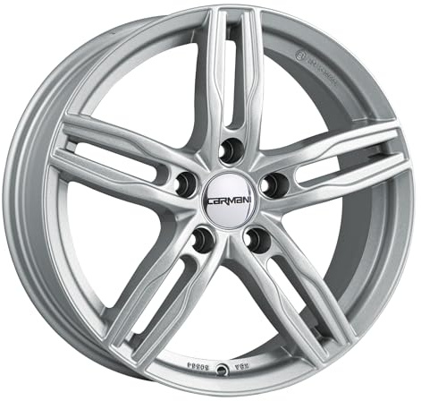 CARMANI 14 Paul kristall silber 6,5x16 ET45 5.00x108 Hub Bore 63.40 mm - Alu felgen